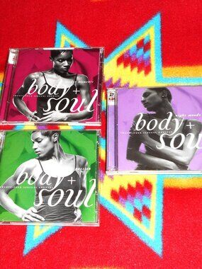 Lot of 3 Time Life Assorted Body + Soul 2-CD Sets (Total: 6 CDs) VG